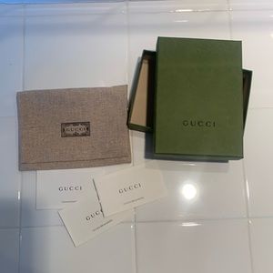 Gucci wallet box